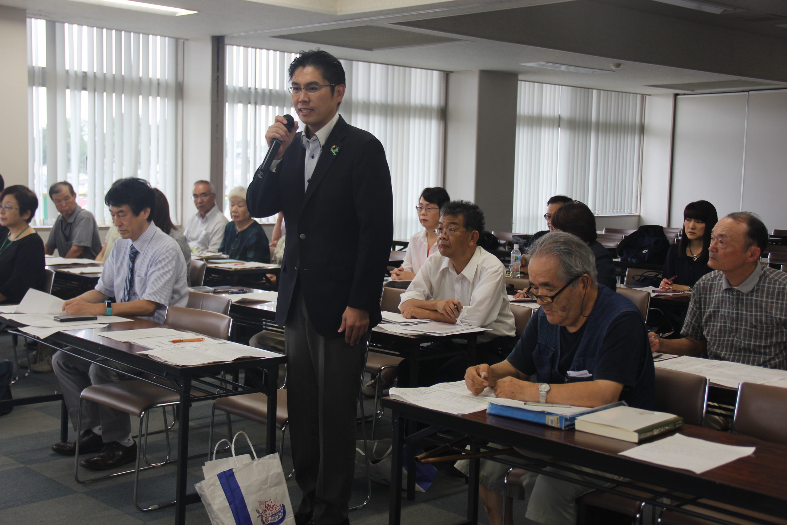 社保協キャラバンの様子