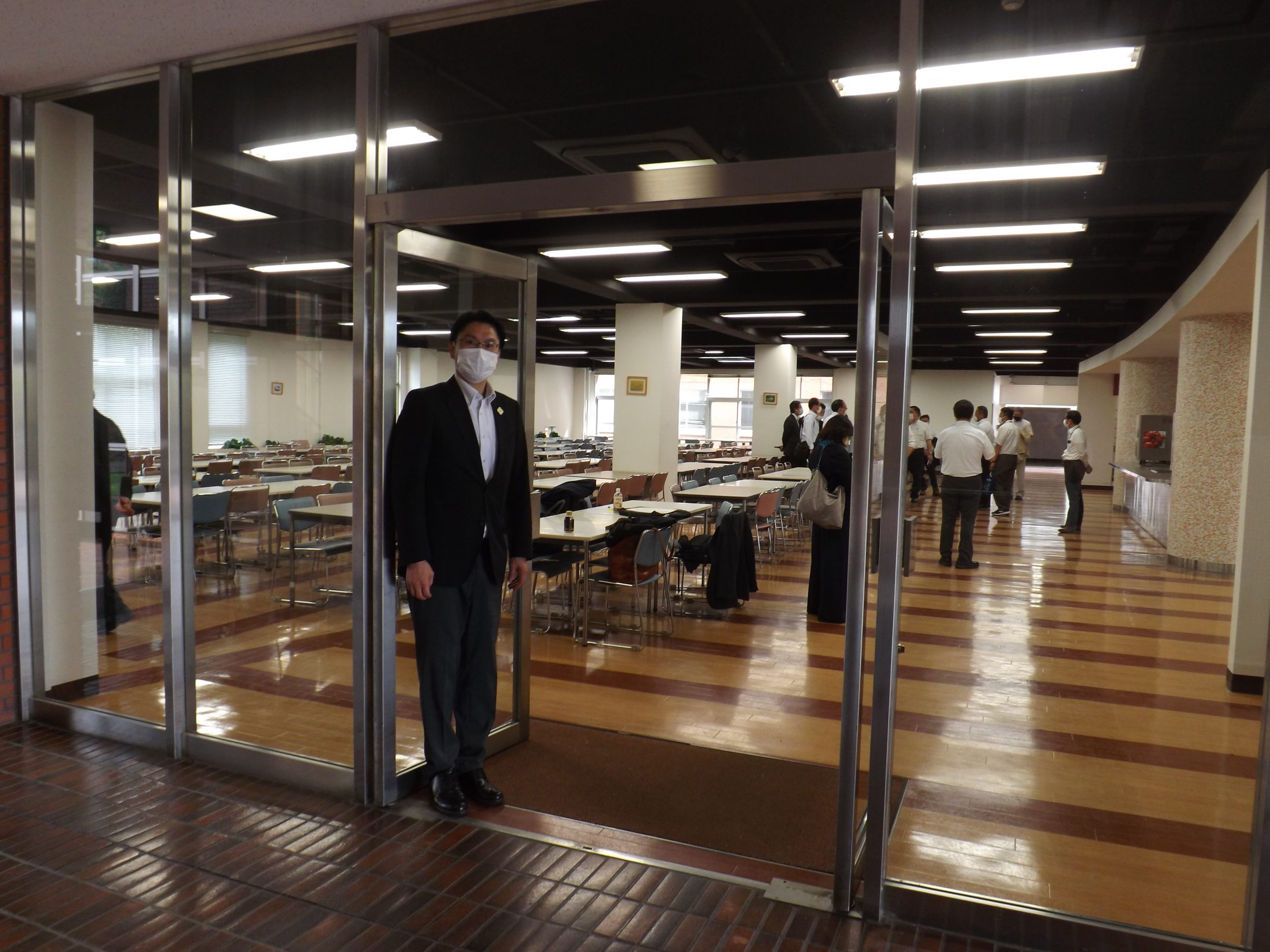 旧東洋学園大学校舎　学生食堂