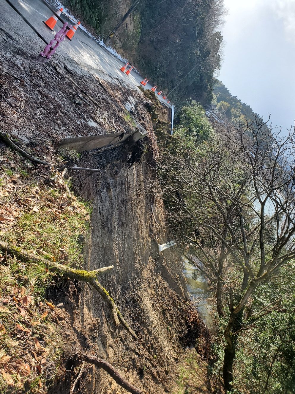布浦から松波の海岸線