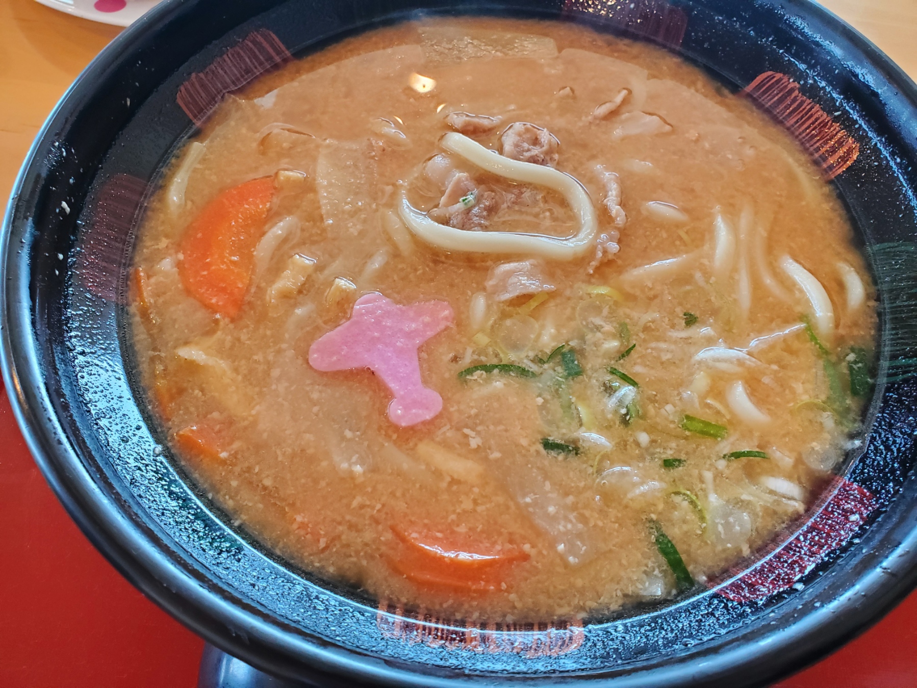 能登空港…かす汁うっどん