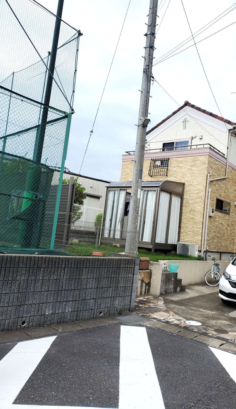 カーブミラーの設置要望の現地立ち合いを行いました