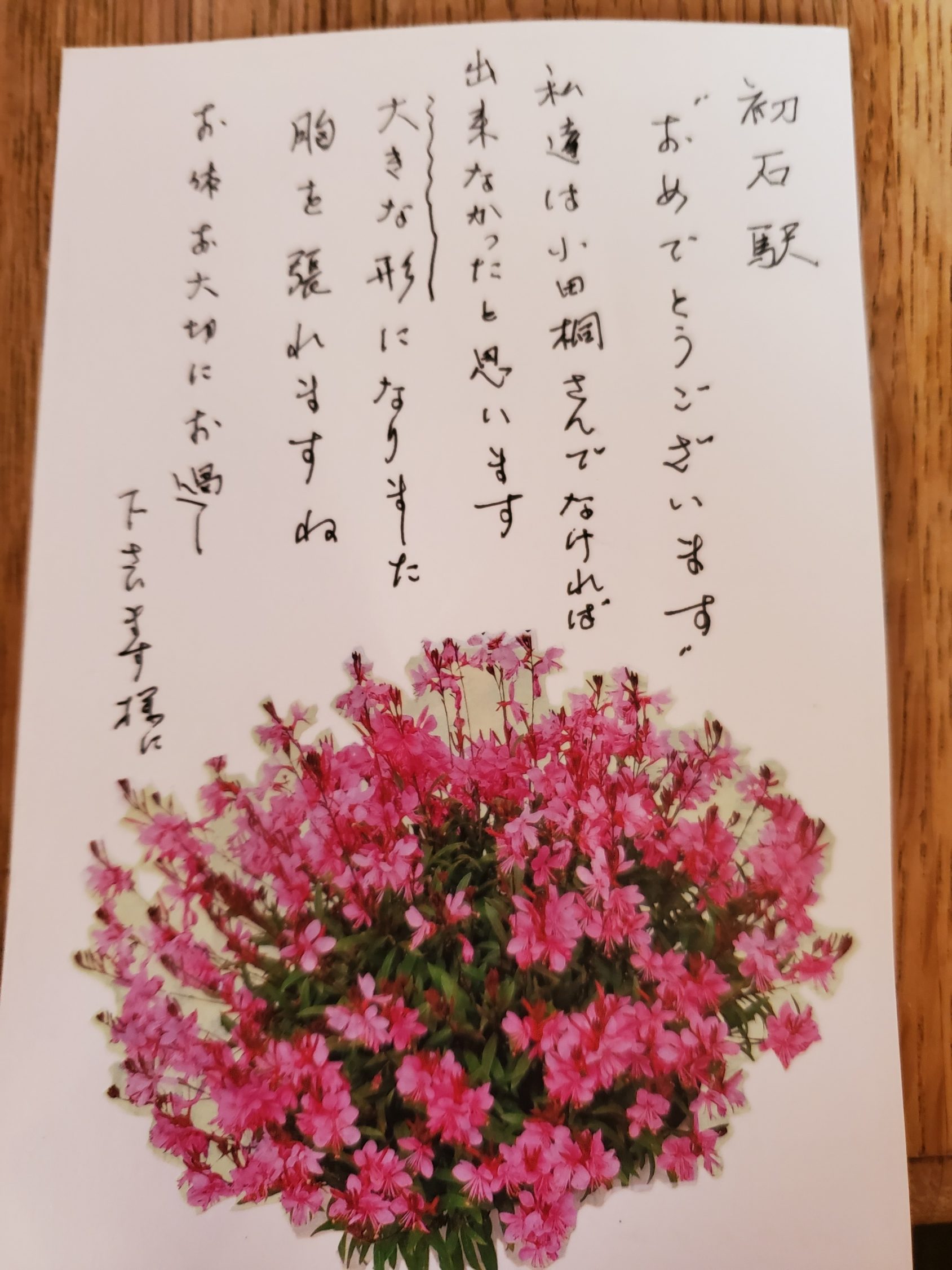 市民から頂いた手紙