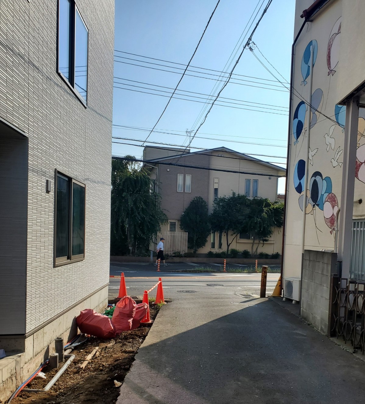 左右の歩道も見えませんでした
